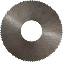 Value Collection - 1-1/2" Diam x 0.016" Blade Thickness, 1/2" Arbor Hole Diam, 110 Teeth, High Speed Steel, Jeweler's Saw - Uncoated, Keyway - Eagle Tool & Supply