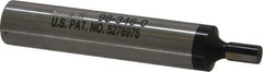 SPI - 0.2" Head Diam, 1/2" Shank, Single End, Mechanical Edge Finder - Cylindrical Contact - Eagle Tool & Supply