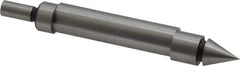 SPI - 0.2" Head Diam, 3/8" Shank, Double End, Mechanical Edge and Center Finder - Accurate to 0.0002", Conical and Cylindrical Contact - Eagle Tool & Supply