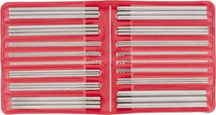SPI - 48 to 3 TPI, 0.5 to 6mm Pitch, 3 Inch Long, Thread Pitch Diameter Measuring Wire - 48 Pieces - Eagle Tool & Supply