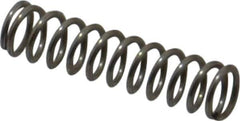 Value Collection - 0.12" OD, 0.016" Wire, 1/2" Free Length, Compression Spring - 7.01 Lb Spring Rating, Stainless Steel - Eagle Tool & Supply
