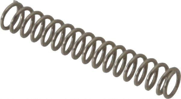 Value Collection - 0.12" OD, 0.016" Wire, 3/4" Free Length, Compression Spring - 4.51 Lb Spring Rating, Stainless Steel - Eagle Tool & Supply