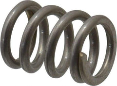 Value Collection - 0.18" OD, 0.026" Wire, 1/4" Free Length, Compression Spring - 46.63 Lb Spring Rating, Stainless Steel - Eagle Tool & Supply