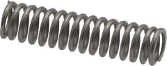 Value Collection - 0.18" OD, 0.026" Wire, 3/4" Free Length, Compression Spring - 10.2 Lb Spring Rating, Stainless Steel - Eagle Tool & Supply