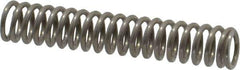 Value Collection - 0.18" OD, 0.026" Wire, 1" Free Length, Compression Spring - 8.82 Lb Spring Rating, Stainless Steel - Eagle Tool & Supply