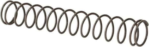 Value Collection - 0.24" OD, 0.02" Wire, 1-1/2" Free Length, Compression Spring - 1.49 Lb Spring Rating, Stainless Steel - Eagle Tool & Supply