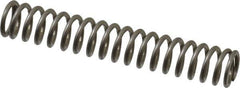 Value Collection - 0.24" OD, 0.032" Wire, 1-1/2" Free Length, Compression Spring - 7.56 Lb Spring Rating, Stainless Steel - Eagle Tool & Supply