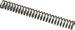 Value Collection - 0.24" OD, 0.032" Wire, 2" Free Length, Compression Spring - 5.61 Lb Spring Rating, Stainless Steel - Eagle Tool & Supply