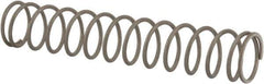 Value Collection - 0.36" OD, 0.032" Wire, 2" Free Length, Compression Spring - 2.86 Lb Spring Rating, Stainless Steel - Eagle Tool & Supply