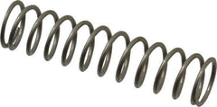 Value Collection - 0.36" OD, 0.035" Wire, 1-1/2" Free Length, Compression Spring - 6.06 Lb Spring Rating, Stainless Steel - Eagle Tool & Supply