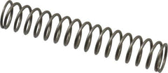 Value Collection - 0.36" OD, 0.035" Wire, 2" Free Length, Compression Spring - 4.19 Lb Spring Rating, Stainless Steel - Eagle Tool & Supply