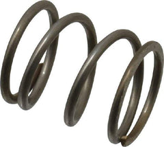Value Collection - 0.42" OD, 0.041" Wire, 1/2" Free Length, Compression Spring - 23.52 Lb Spring Rating, Stainless Steel - Eagle Tool & Supply