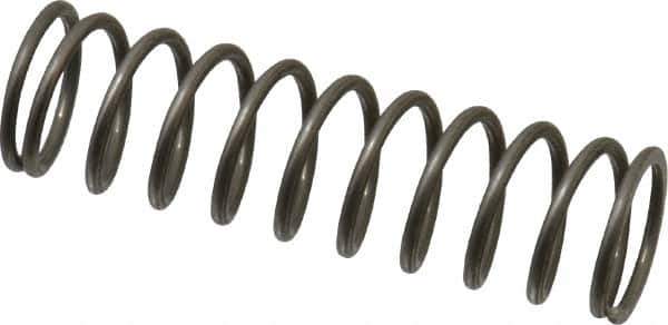 Value Collection - 0.42" OD, 0.041" Wire, 1-1/2" Free Length, Compression Spring - 6.93 Lb Spring Rating, Stainless Steel - Eagle Tool & Supply