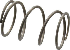 Value Collection - 0.48" OD, 0.035" Wire, 3/4" Free Length, Compression Spring - 7.11 Lb Spring Rating, Stainless Steel - Eagle Tool & Supply