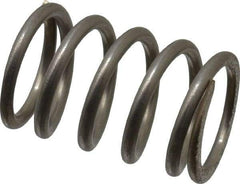 Value Collection - 0.48" OD, 0.054" Wire, 3/4" Free Length, Compression Spring - 32.54 Lb Spring Rating, Stainless Steel - Eagle Tool & Supply