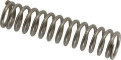 Value Collection - 0.48" OD, 0.062" Wire, 2" Free Length, Compression Spring - 18.75 Lb Spring Rating, Stainless Steel - Eagle Tool & Supply