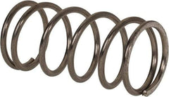 Value Collection - 0.6" OD, 0.054" Wire, 1-1/4" Free Length, Compression Spring - 13.58 Lb Spring Rating, Stainless Steel - Eagle Tool & Supply