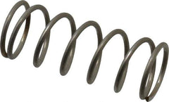 Value Collection - 0.6" OD, 0.054" Wire, 1-1/2" Free Length, Compression Spring - 11.14 Lb Spring Rating, Stainless Steel - Eagle Tool & Supply