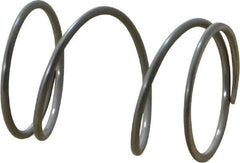 Value Collection - 0.72" OD, 0.047" Wire, 1" Free Length, Compression Spring - 7.96 Lb Spring Rating, Stainless Steel - Eagle Tool & Supply