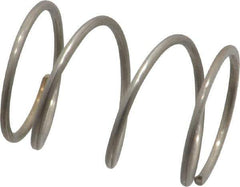 Value Collection - 0.72" OD, 0.054" Wire, 1" Free Length, Compression Spring - 12.59 Lb Spring Rating, Stainless Steel - Eagle Tool & Supply