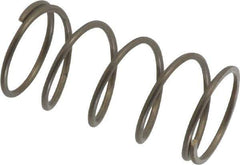 Value Collection - 0.72" OD, 0.054" Wire, 1-1/2" Free Length, Compression Spring - 8.07 Lb Spring Rating, Stainless Steel - Eagle Tool & Supply