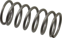 Value Collection - 0.72" OD, 0.072" Wire, 1-1/2" Free Length, Compression Spring - 21.64 Lb Spring Rating, Stainless Steel - Eagle Tool & Supply