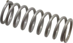 Value Collection - 0.72" OD, 0.08" Wire, 2" Free Length, Compression Spring - 23.32 Lb Spring Rating, Stainless Steel - Eagle Tool & Supply