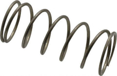 Value Collection - 0.85" OD, 0.062" Wire, 2" Free Length, Compression Spring - 7.42 Lb Spring Rating, Stainless Steel - Eagle Tool & Supply
