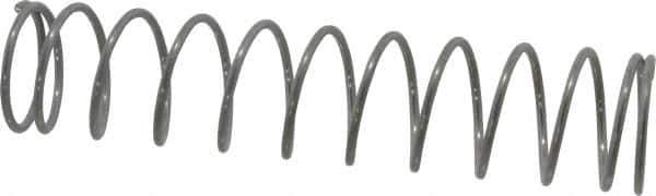 Value Collection - 0.85" OD, 0.062" Wire, 4" Free Length, Compression Spring - 3.59 Lb Spring Rating, Stainless Steel - Eagle Tool & Supply
