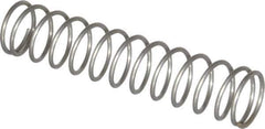 Value Collection - 0.85" OD, 0.072" Wire, 4" Free Length, Compression Spring - 5.9 Lb Spring Rating, Stainless Steel - Eagle Tool & Supply