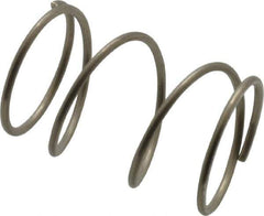 Value Collection - 0.975" OD, 0.062" Wire, 1-1/2" Free Length, Compression Spring - 8.45 Lb Spring Rating, Stainless Steel - Eagle Tool & Supply
