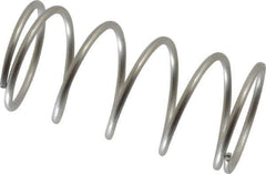 Value Collection - 0.975" OD, 0.072" Wire, 2" Free Length, Compression Spring - 10.11 Lb Spring Rating, Stainless Steel - Eagle Tool & Supply
