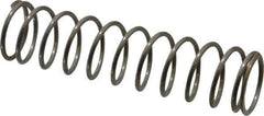 Value Collection - 0.975" OD, 0.08" Wire, 4" Free Length, Compression Spring - 6.88 Lb Spring Rating, Stainless Steel - Eagle Tool & Supply