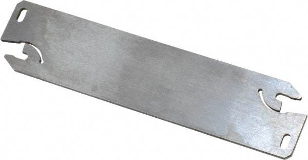 Kennametal - 1.0236" Blade Height, 0.0709" Blade Width, 4.3307" OAL, Neutral Cut, Double End Indexable Cut-Off Blade - 25mm Max Depth of Cut, A2BNSN Blade, A2 Cut-Off Series - Eagle Tool & Supply