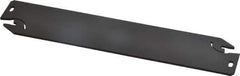 Kennametal - 1.2598" Blade Height, 0.0709" Blade Width, 5.9055" OAL, Neutral Cut, Double End Indexable Cut-Off Blade - 60mm Max Depth of Cut, A2BNSN Blade, A2 Cut-Off Series - Eagle Tool & Supply