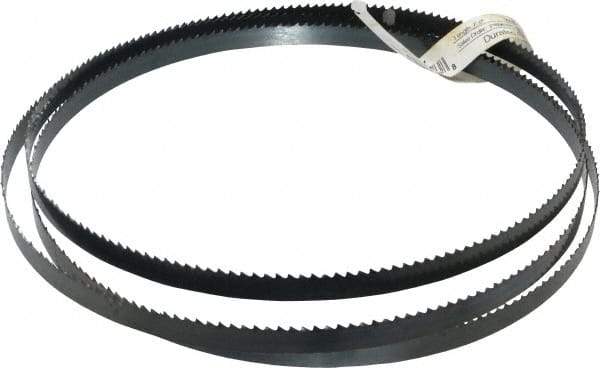 Starrett - 6 TPI, 7' 5" Long x 1/2" Wide x 0.025" Thick, Welded Band Saw Blade - Carbon Steel, Toothed Edge, Raker Tooth Set, Flexible Back, Contour Cutting - Eagle Tool & Supply