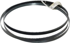 Starrett - 6 TPI, 7' 5" Long x 1/2" Wide x 0.025" Thick, Welded Band Saw Blade - Carbon Steel, Toothed Edge, Raker Tooth Set, Flexible Back, Contour Cutting - Eagle Tool & Supply
