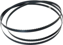 Starrett - 4 TPI, 7' 9" Long x 1/2" Wide x 0.025" Thick, Welded Band Saw Blade - Carbon Steel, Toothed Edge, Flexible Back, Contour Cutting - Eagle Tool & Supply