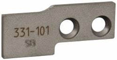 Kennametal - 1/8" Insert Width, Cutoff & Grooving Support Blade for Indexables - GS125 Insert, 1/8" Blade Width - Eagle Tool & Supply