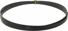 Starrett - 8 TPI, 10' 8" Long x 3/4" Wide x 0.032" Thick, Welded Band Saw Blade - Carbon Steel, Toothed Edge, Raker Tooth Set, Flexible Back, Contour Cutting - Eagle Tool & Supply