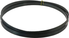 Starrett - 6 TPI, 12' 6" Long x 1" Wide x 0.035" Thick, Welded Band Saw Blade - Carbon Steel, Toothed Edge, Raker Tooth Set, Flexible Back, Contour Cutting - Eagle Tool & Supply