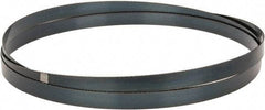 Starrett - 10 TPI, 12' 6" Long x 1" Wide x 0.035" Thick, Welded Band Saw Blade - Carbon Steel, Toothed Edge, Raker Tooth Set, Flexible Back, Contour Cutting - Eagle Tool & Supply