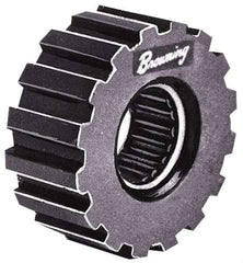 Browning - 1" Inside x 2-1/2" Outside Diam, Timing Belt Pulley - Steel - Eagle Tool & Supply