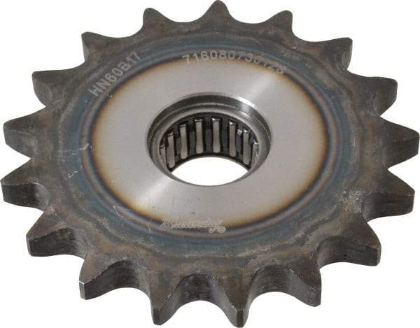 Browning - 4.46" Outside Diam, Steel, Chain Idler Sprocket - Chain Size 60 - Eagle Tool & Supply