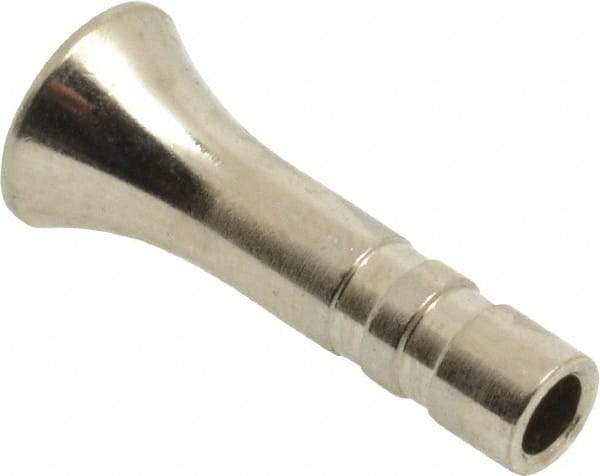 Norgren - Nickel Plated Brass Push-to-Connect Tube Stem Plug - 260 Max psi, Plug-In Connection - Eagle Tool & Supply