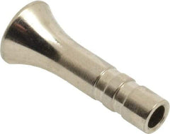 Norgren - Nickel Plated Brass Push-to-Connect Tube Stem Plug - 260 Max psi, Plug-In Connection - Eagle Tool & Supply