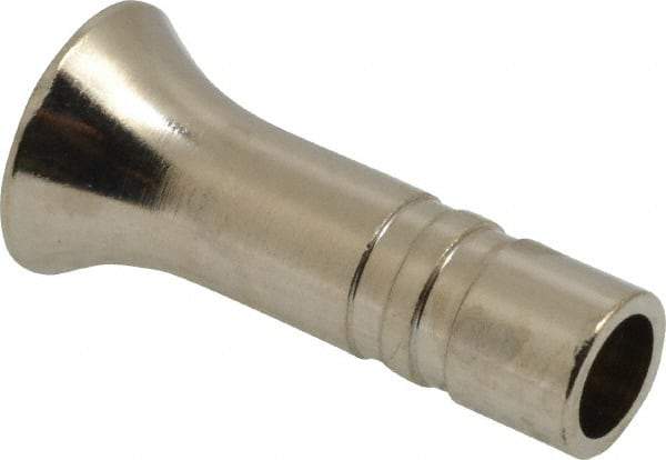 Norgren - Nickel Plated Brass Push-to-Connect Tube Stem Plug - 260 Max psi, Plug-In Connection - Eagle Tool & Supply