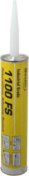 Bostik - 10.3 oz Cartridge Gray Urethane Joint Sealant - 180°F Max Operating Temp, Series 110FS - Eagle Tool & Supply