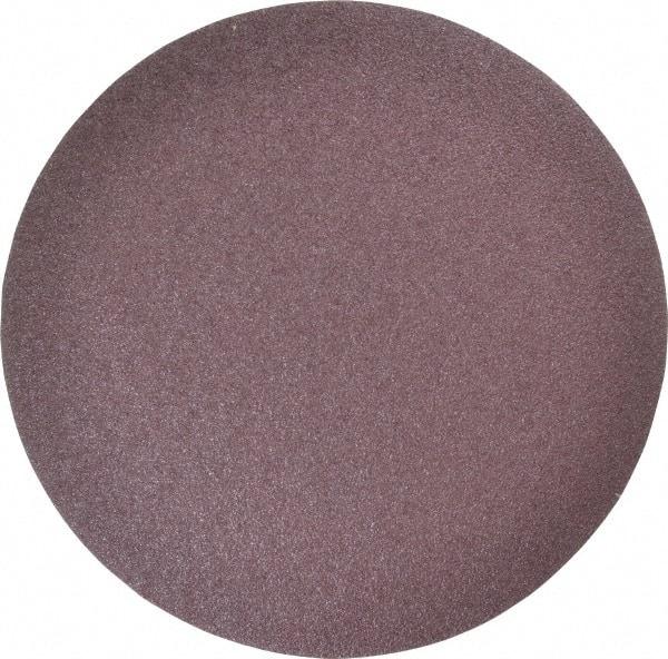 3M - 12" Diam, 36 Grit Aluminum Oxide Adhesive PSA Disc - Very Coarse Grade, X Weighted Cloth Backing, For Bench Top Motors, Random Orbital Sanders - Eagle Tool & Supply