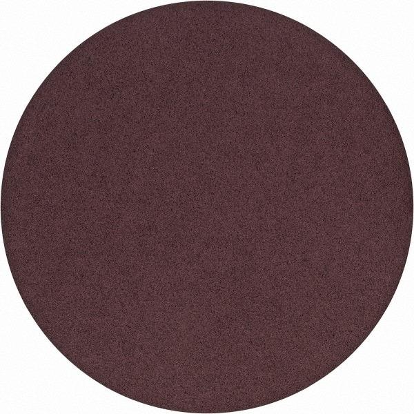 3M - 12" Diam, 80 Grit Aluminum Oxide Adhesive PSA Disc - Medium Grade, X Weighted Cloth Backing, For Bench Top Motors, Random Orbital Sanders - Eagle Tool & Supply